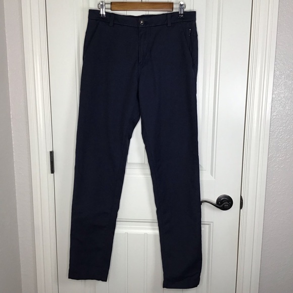 Lululemon Commission Pant Classic Qwick Chino in Navy Size 30. - Picture 2 of 10